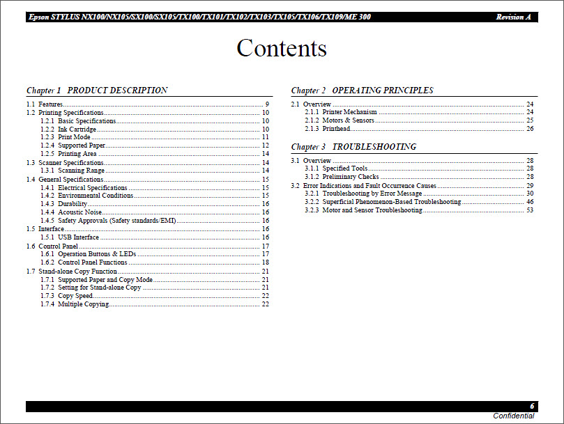 EPSON TX106_NX100_NX105_SX100_SX105_TX100_TX101_TX102_TX103_TX105_TX109_ME300 Service Manual-2